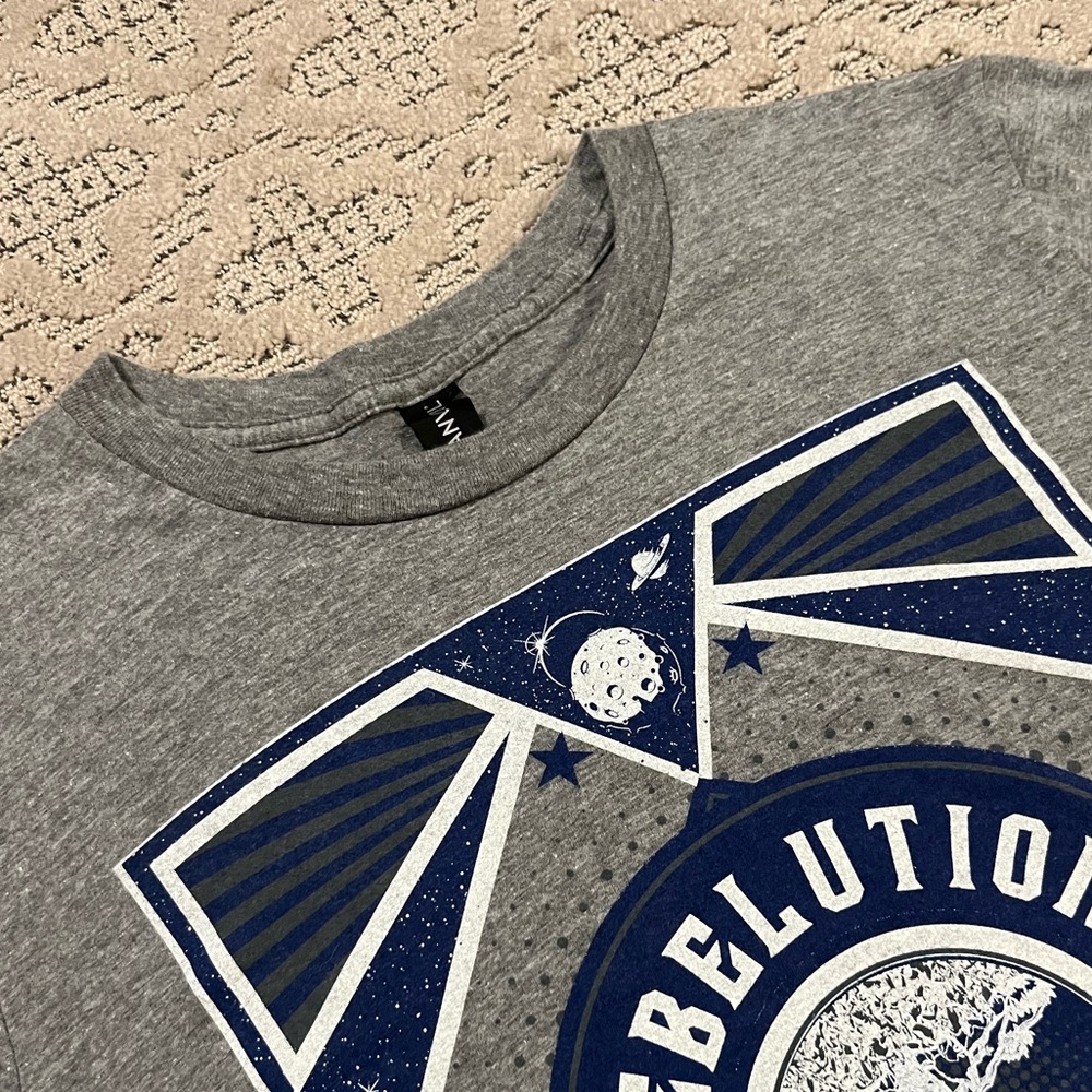 🎸 '22 Rebelution Band Earth Blue Base Tree Unworn Soft Ecology Style Tee - Picture 6 of 12